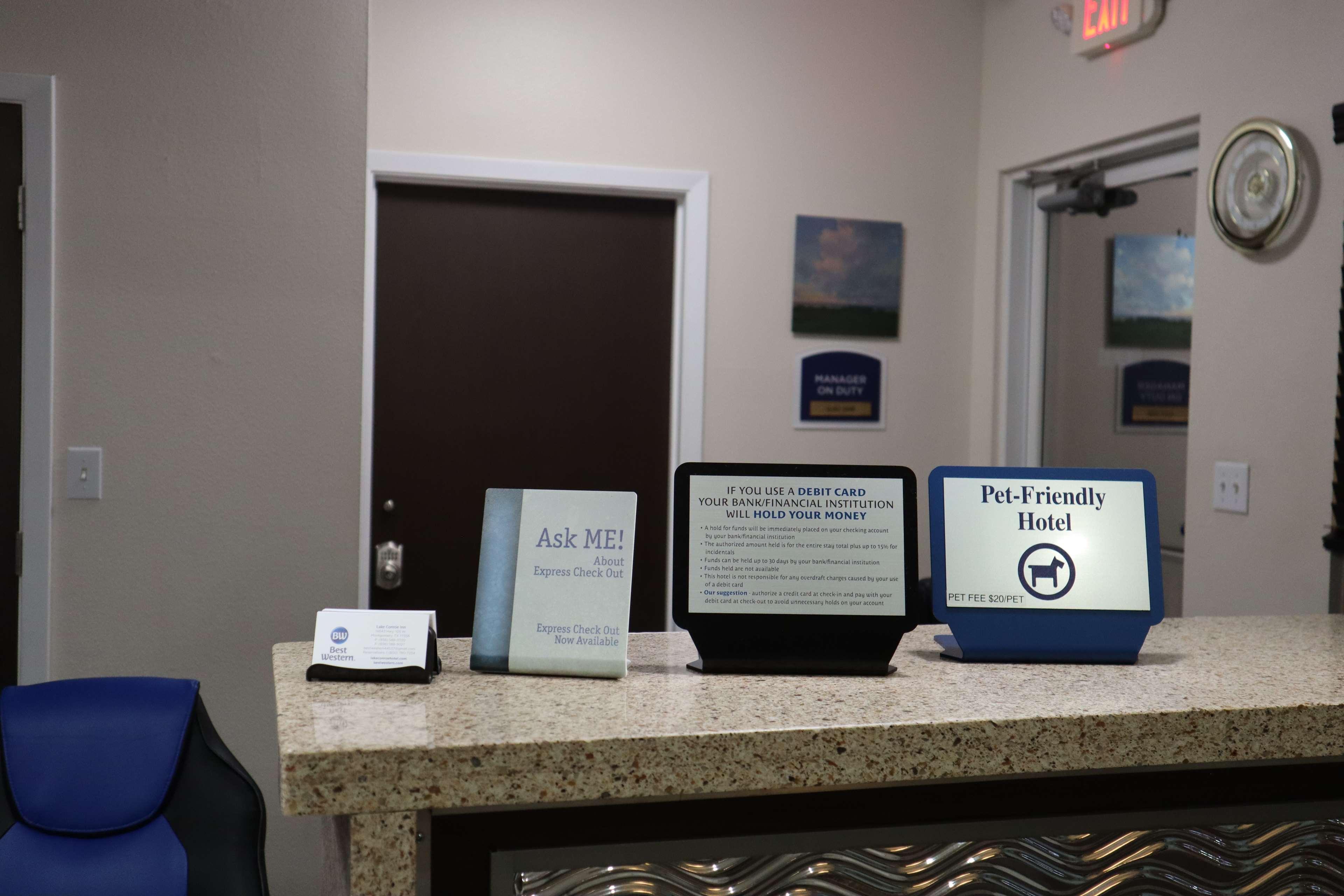 Best Western Lake Conroe Montgomery Exterior foto